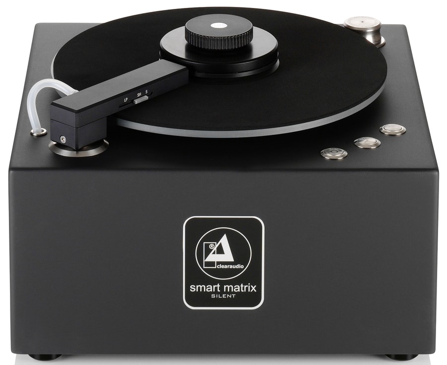 Clearaudio Smart Matrix Silent Record Cleaning Machine w/dust cover (Black), product image from Hifiheaven