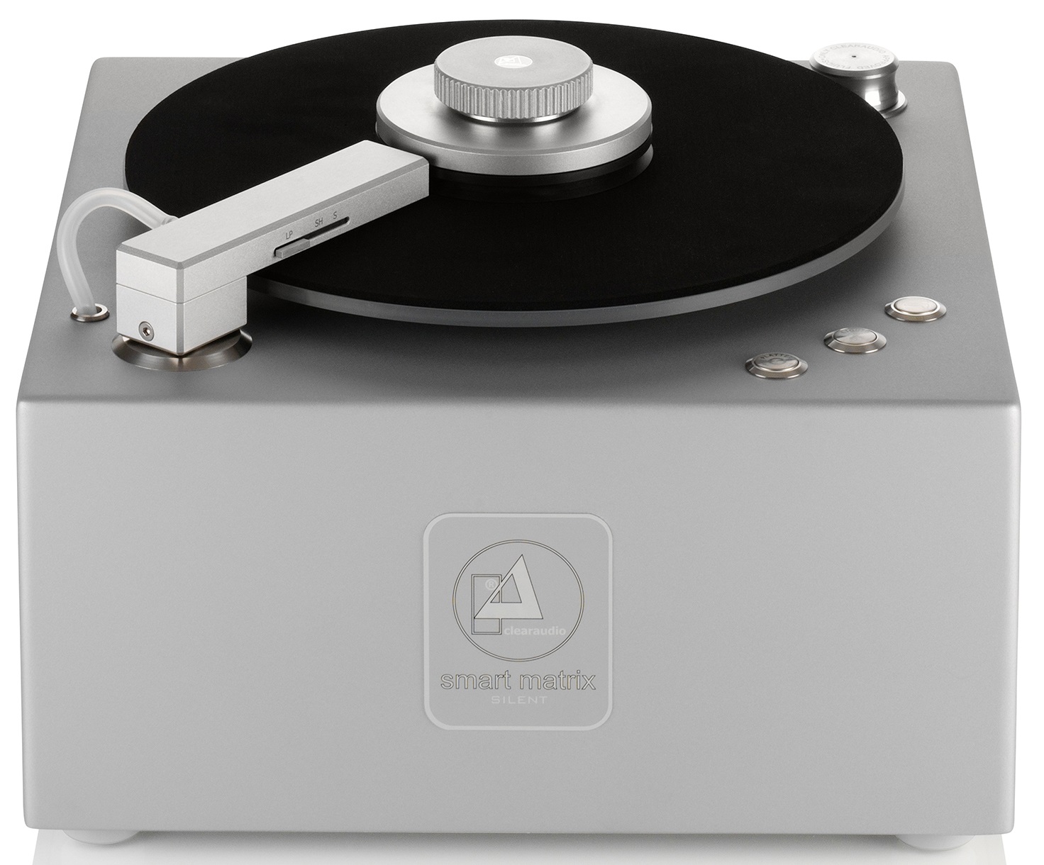 Clearaudio Smart Matrix Silent Record Cleaning Machine w/Dust cover (Silver), product image from Hifiheaven