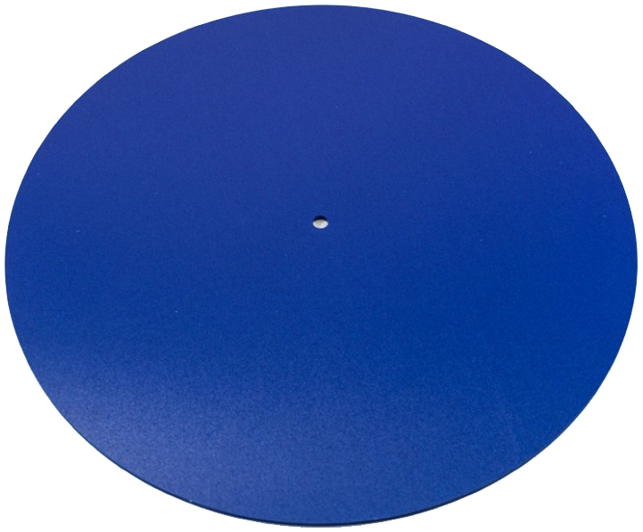 Rega Wool Turntable Mat (Blue), product image from Hifiheaven