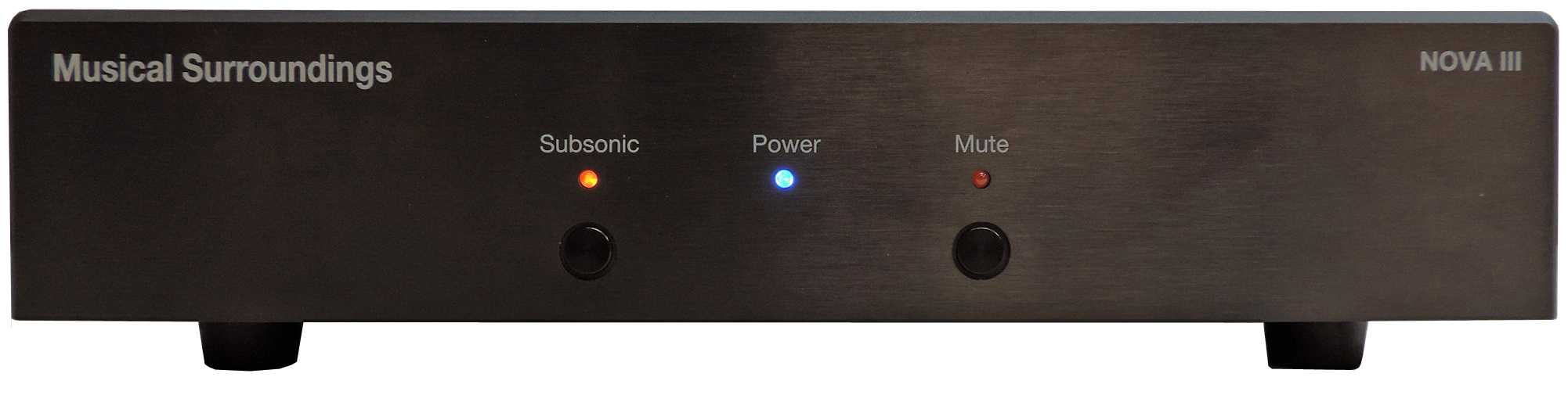 Musical Surroundings Nova III Dual-Mono Phono Preamplifier (Black), product image from Hifiheaven