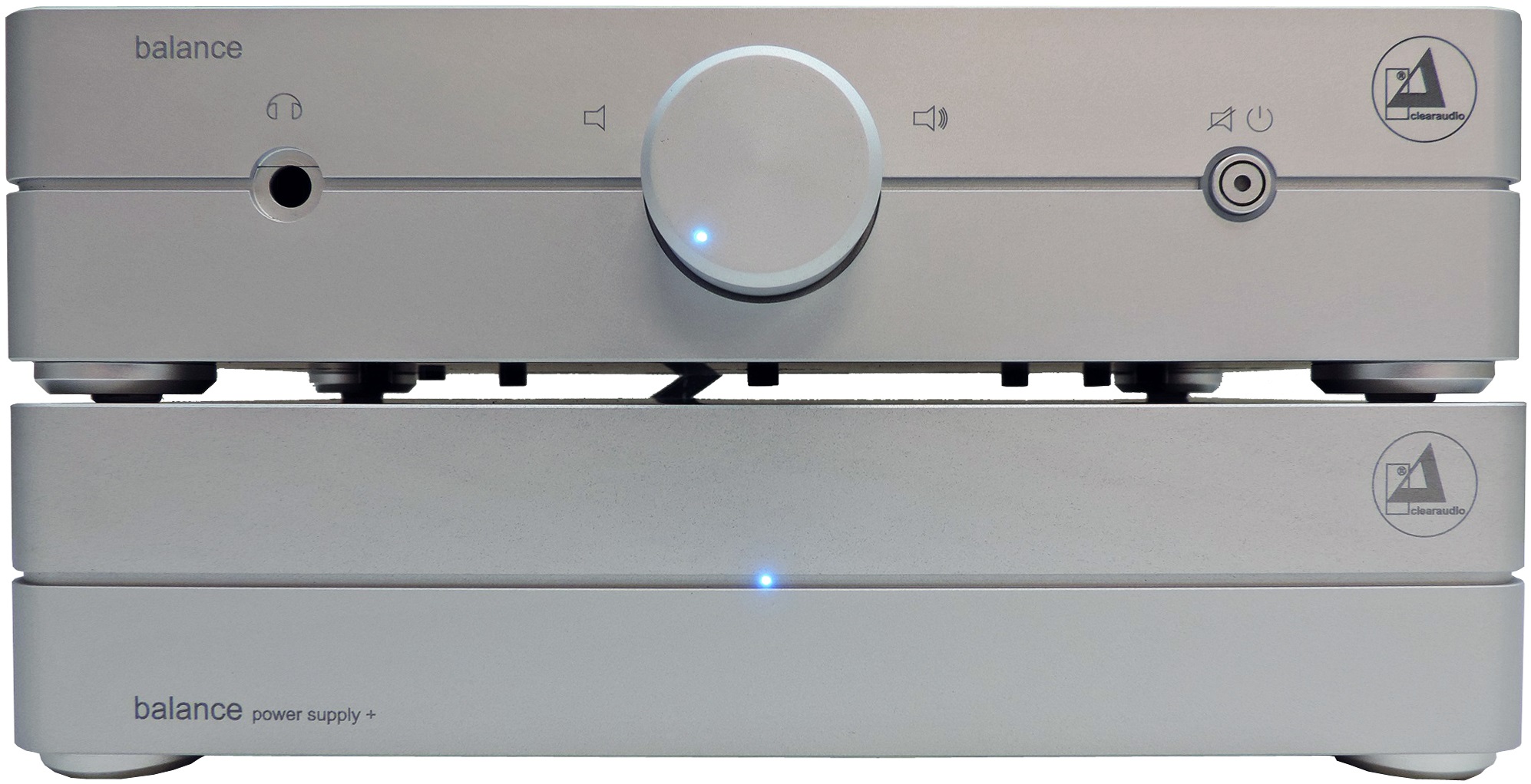 Clearaudio balance v2 Balanced Phono Preamp/Headphone Amp (Silver), product image from Hifiheaven