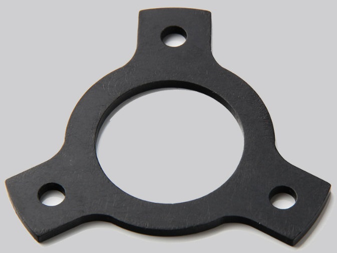 Rega 2mm Aluminium/Anodised Black Arm Height Adjustment Spacer, product image from Hifiheaven