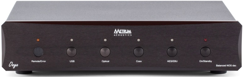 Metrum Acoustics ONYX Balanced NOS DAC (Black), product image from Hifiheaven