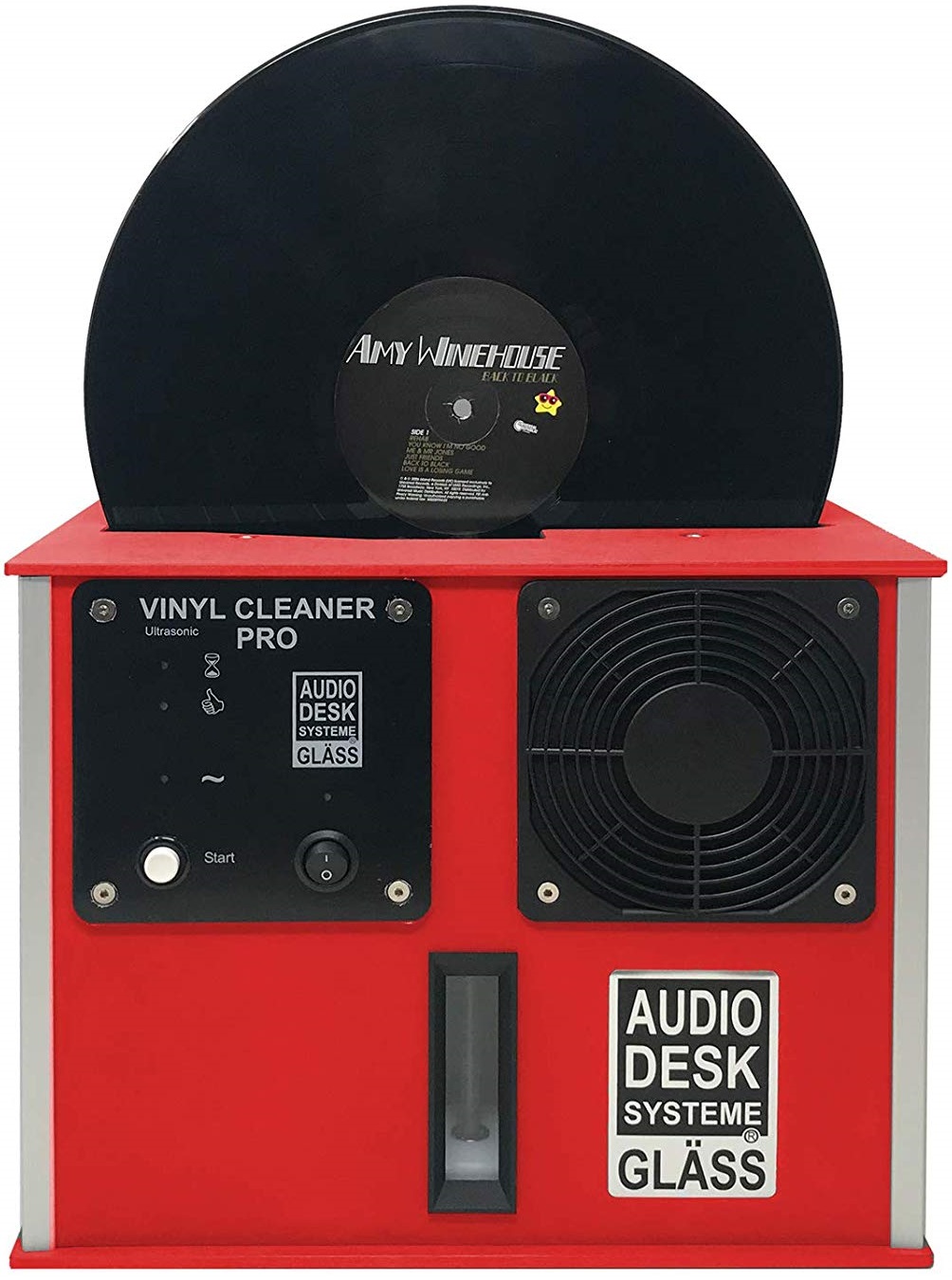 Audio Desk Systeme Vinyl Cleaner PRO LP Cleaning System (Red), product image from Hifiheaven