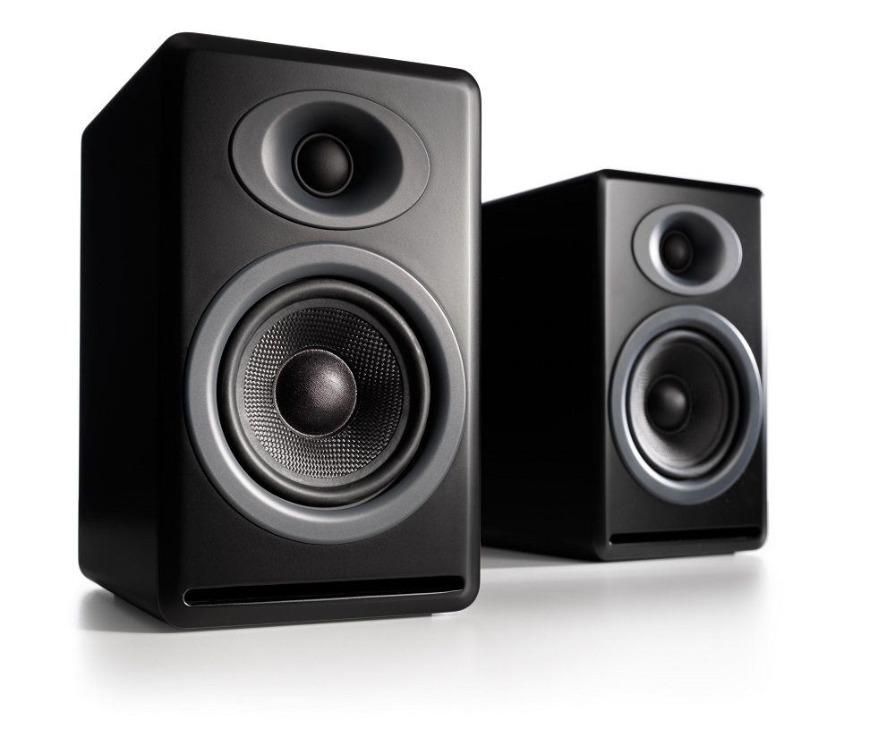Audioengine P4 Premium Passive Bookshelf Speakers (Satin Black), product image from Hifiheaven