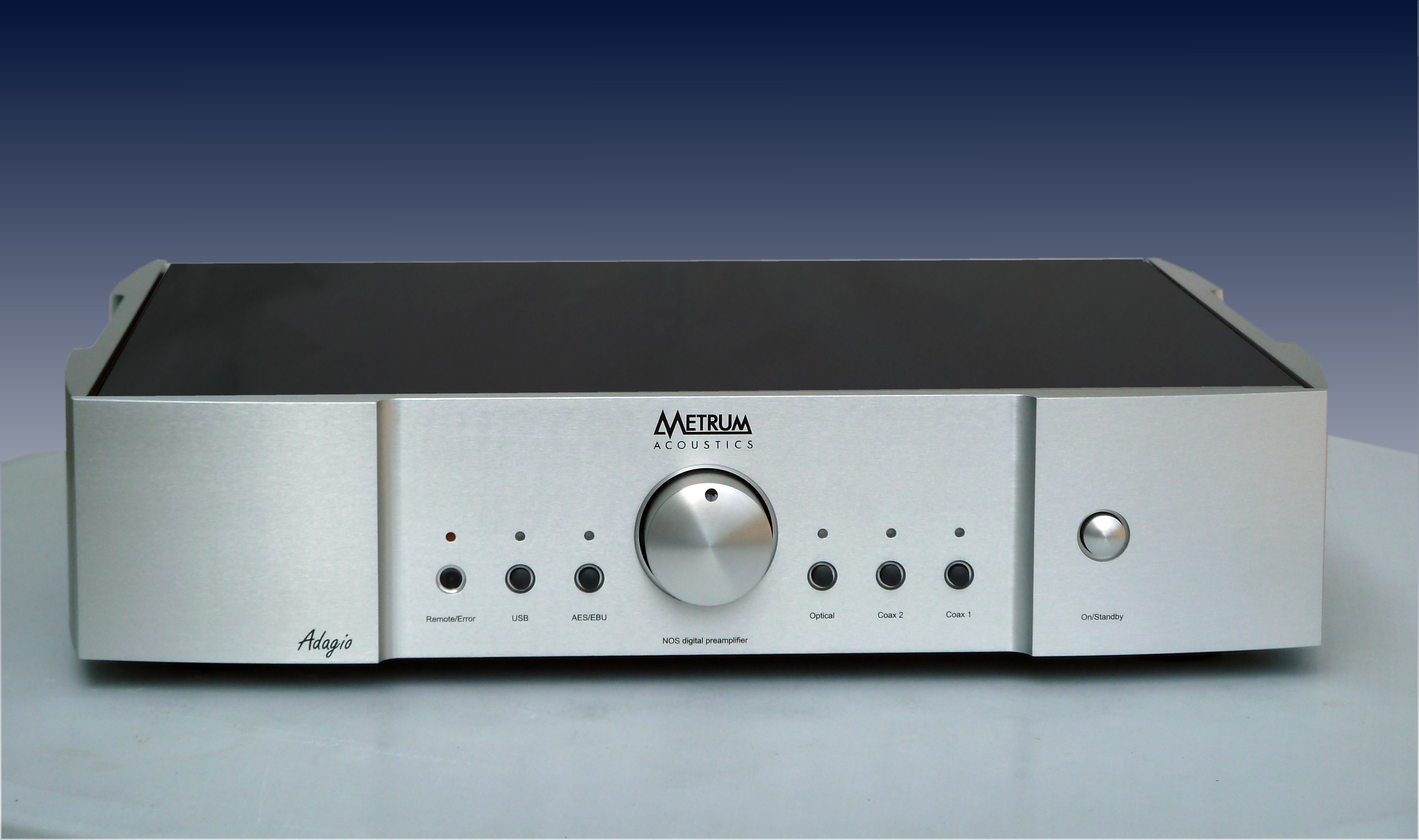 Metrum Acoustics Adagio Digital Preamplifier / DAC (Silver), product image from Hifiheaven