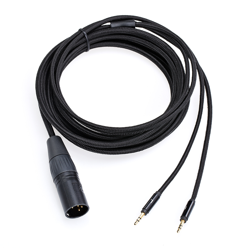 HiFiMAN Crystalline Balanced Cable (3m / 4 pin XLR plug), product image from Hifiheaven