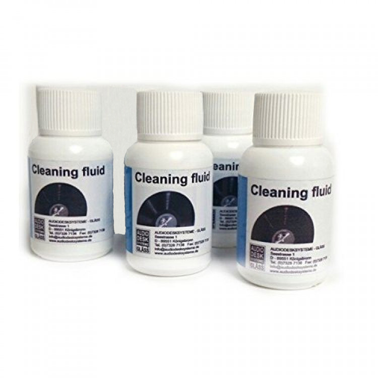 Audio Desk Systeme Vinyl Cleaning Fluid Concentrate 4-Pak, product image from Hifiheaven