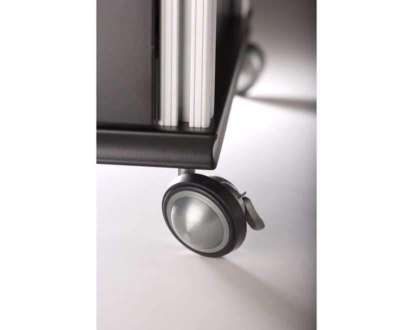 Salamander Designs SA/C Satin Chrome Wheel Set, product image from Hifiheaven