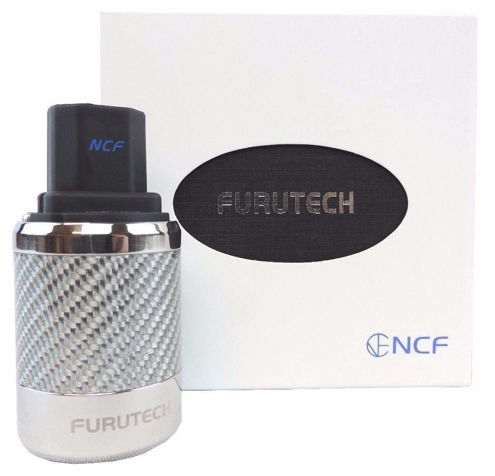 Furutech FI-50 NCF(R) Nano-Crystal Rhodium-Plated IEC Connector, product image from Hifiheaven