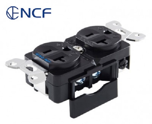 Furutech GTX-D NCF(R) Ultimate Rhodium-Plated AC Duplex Receptacle, product image from Hifiheaven