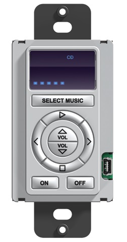 RTI RKM1+ 9 Button Single Gang Multi Room LED Keypad, product image from Hifiheaven