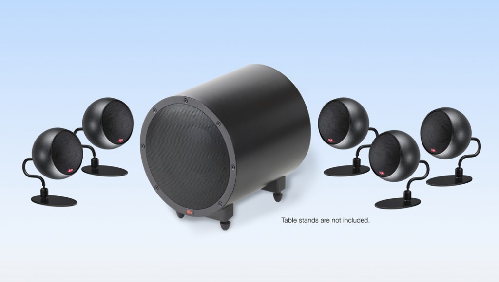 Gallo Acoustics Nucleus Micro 5.1 System, product image from Hifiheaven