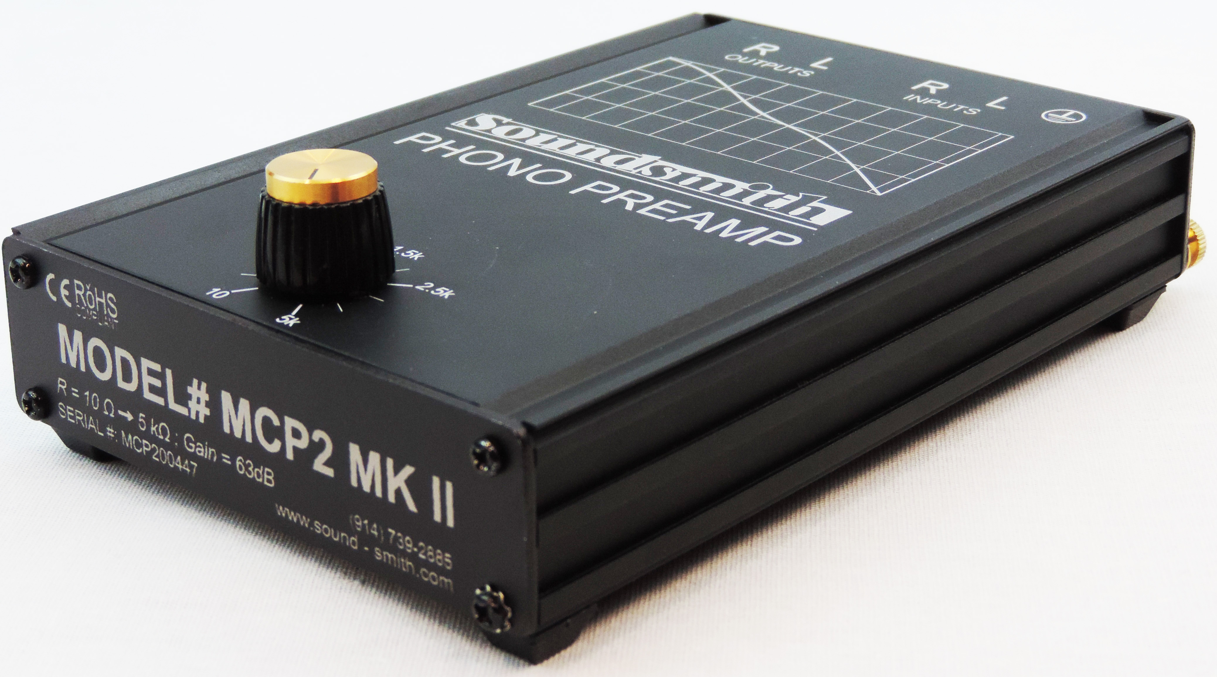 Soundsmith MCP2 MKII Moving-Coil Phono Preamp with Variable Loading, product image from Hifiheaven