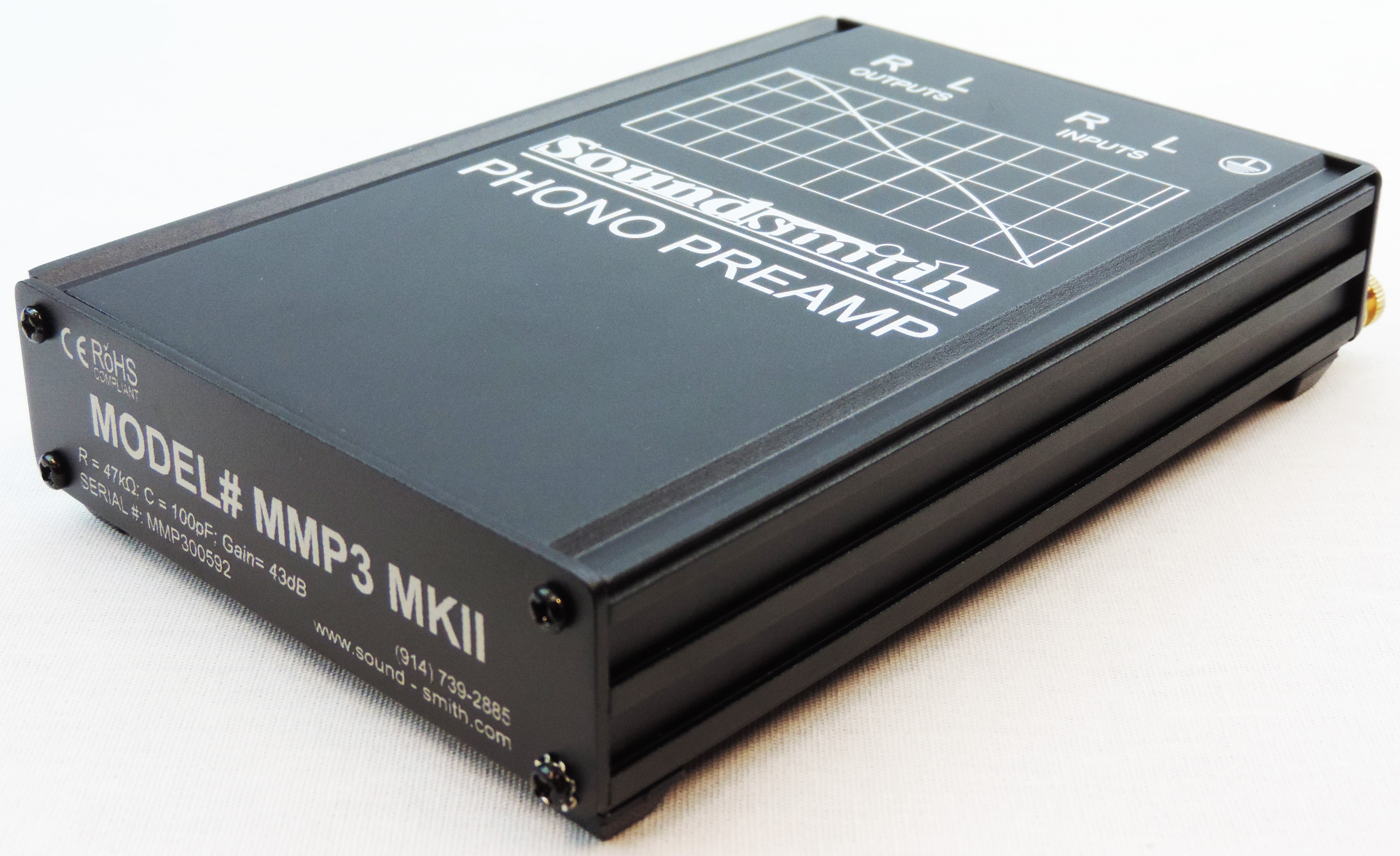 Soundsmith MMP3 MKII High-End Low-Noise MM Phono Preamplifier, product image from Hifiheaven