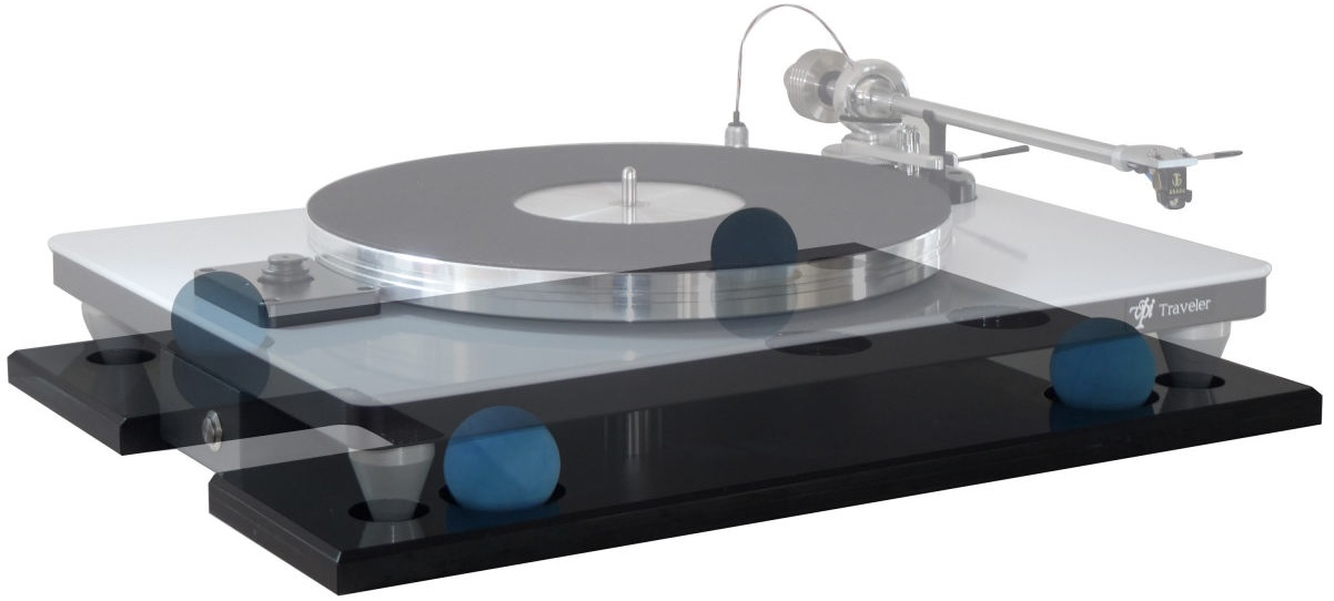 Gingko Audio Cloud 9T Vibration Control for VPI Traveler, product image from Hifiheaven