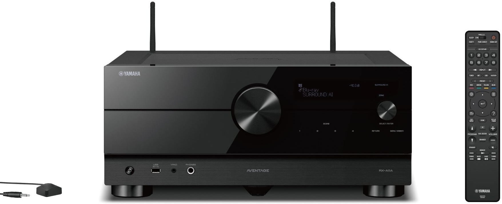 Yamaha RX-A6A AVENTAGE 9.2-Ch AV Receiver with 8K HDMI and MusicCast, product image from Hifiheaven