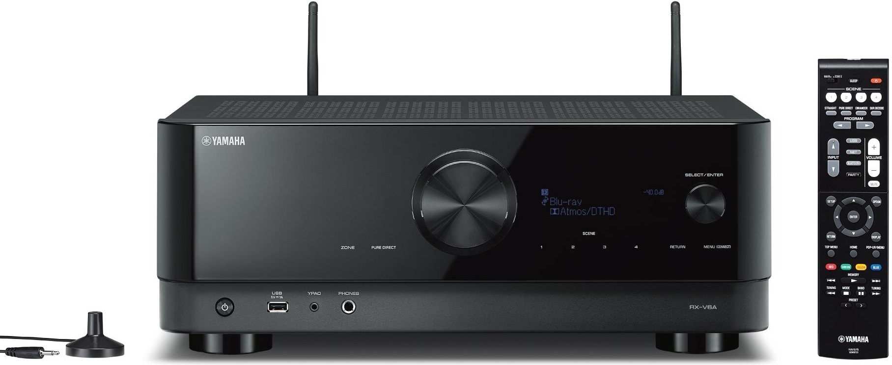 Yamaha RX-V6A 7.2-Ch MusicCast AV Receiver with 8K HDMI, product image from Hifiheaven