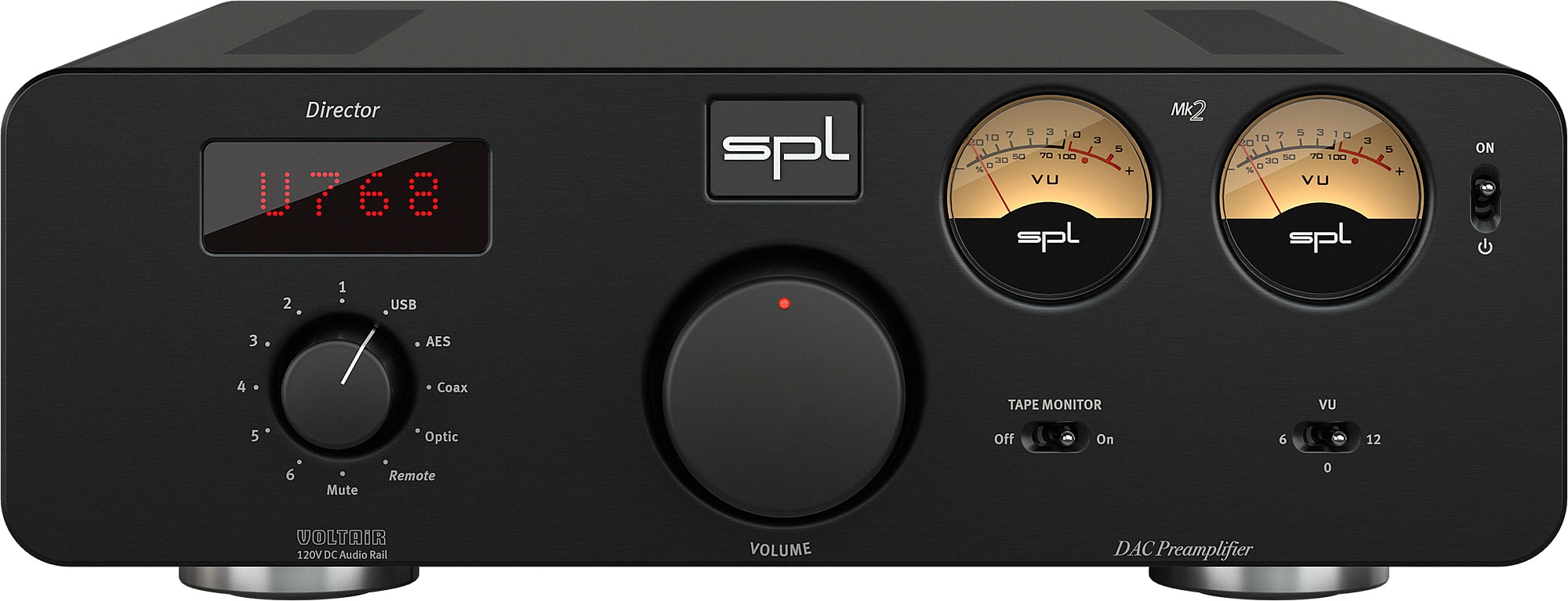 SPL Director Mk2.2 DAC / Preamp with VOLTAiR Tech & Home Theater Bypass, product image from Hifiheaven