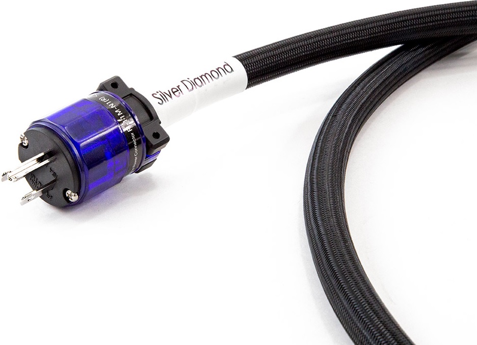 Tellurium Q Silver Diamond Power Cable (US Plug), product image from Hifiheaven