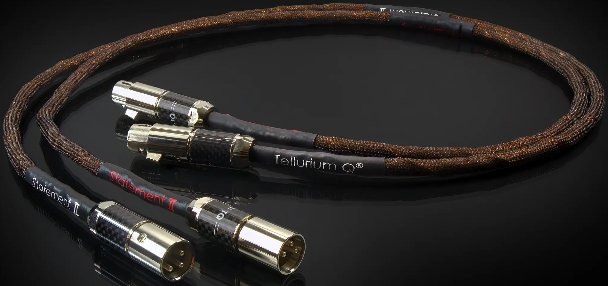 Tellurium Q Statement II XLR-XLR Interconnect Cables (PAIR), product image from Hifiheaven