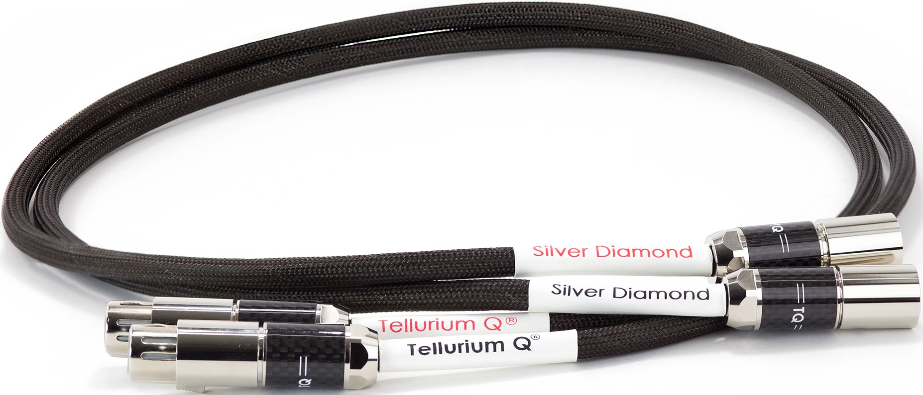 Tellurium Q Silver Diamond XLR-XLR Interconnect Cables (PAIR), product image from Hifiheaven