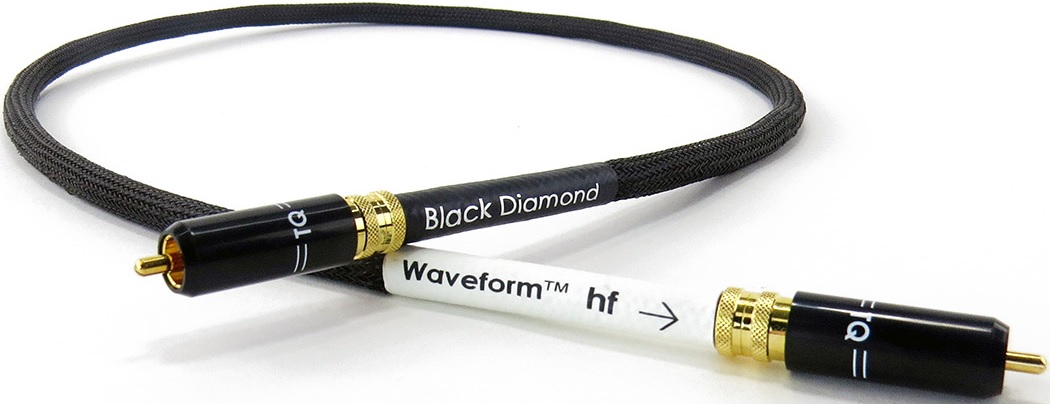 Tellurium Q Black Diamond Waveform HF Digital Cable (RCA Connectors), product image from Hifiheaven