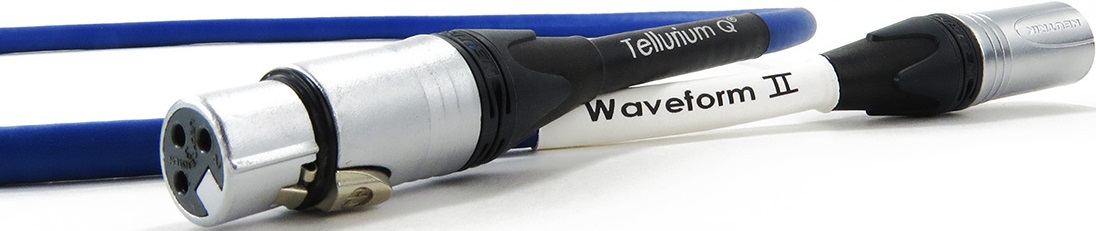 Tellurium Q Blue Digital Waveform II XLR Cable (1 meter) - Image 3