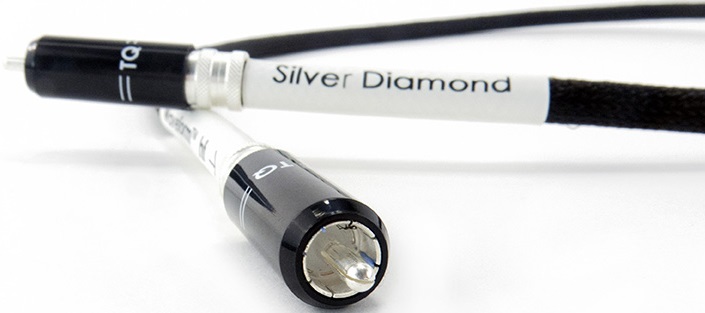 Tellurium Q Silver Diamond Waveform HF Digital Cable (RCA Connectors) - Image 2