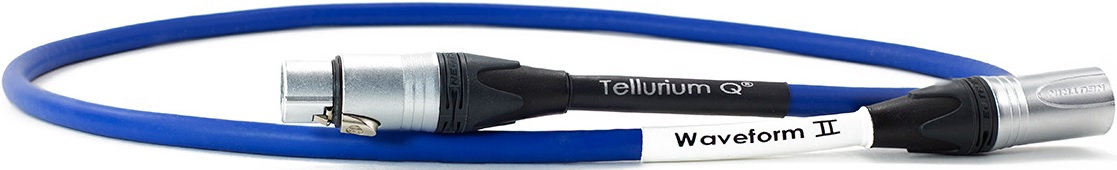 Tellurium Q Blue Digital Waveform II XLR Cable (1 meter), product image from Hifiheaven
