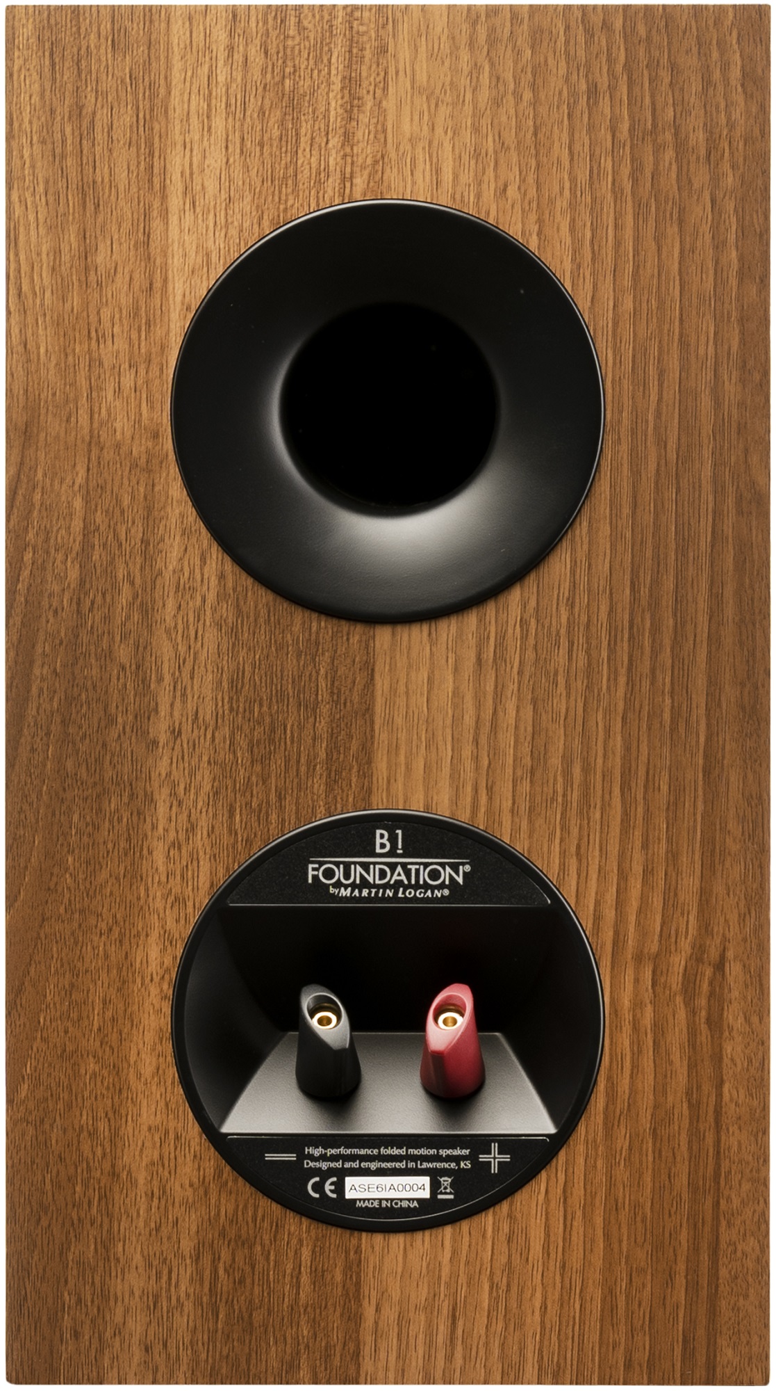 MartinLogan Motion Foundation B1 Bookshelf Speaker (Walnut, EACH) - Image 2
