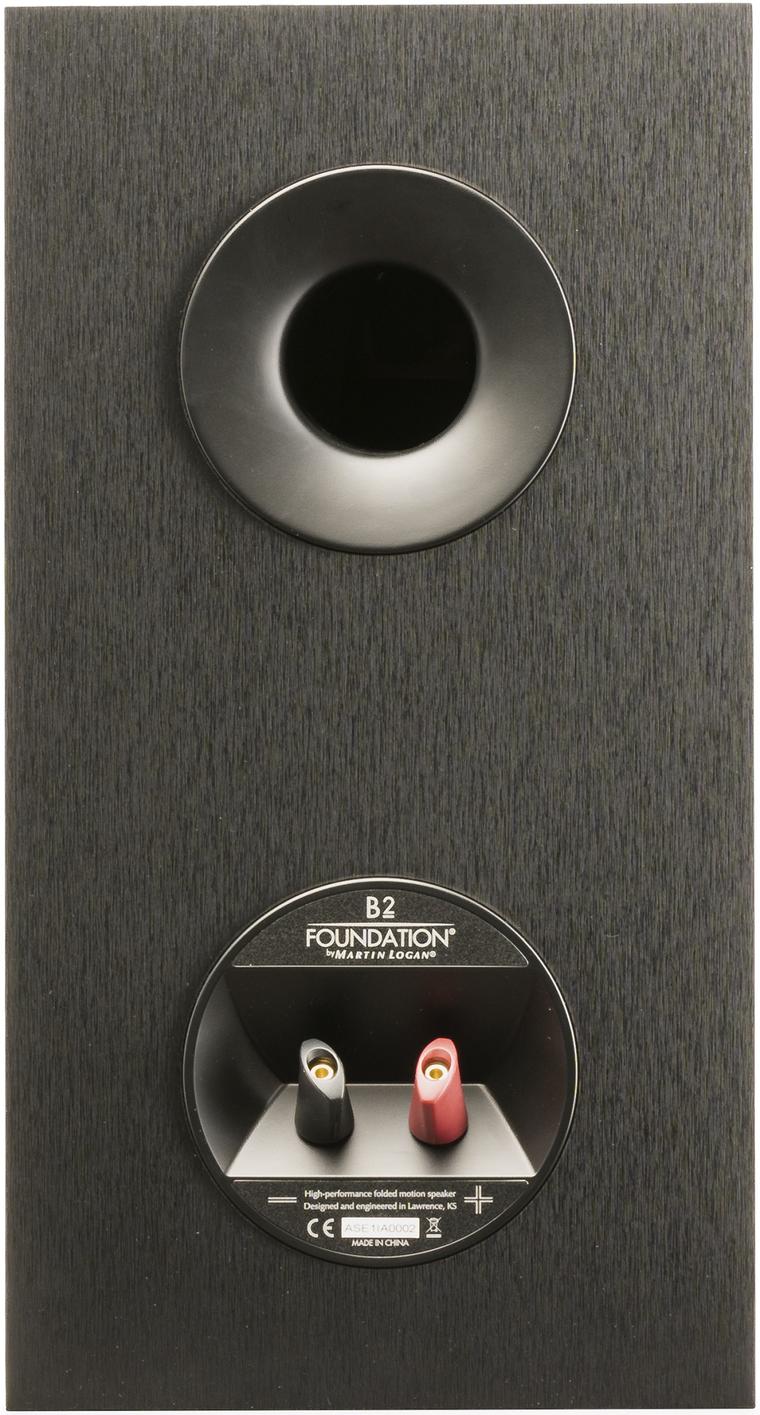 MartinLogan Motion Foundation B2 Bookshelf Speaker (Black, EACH) - Image 2
