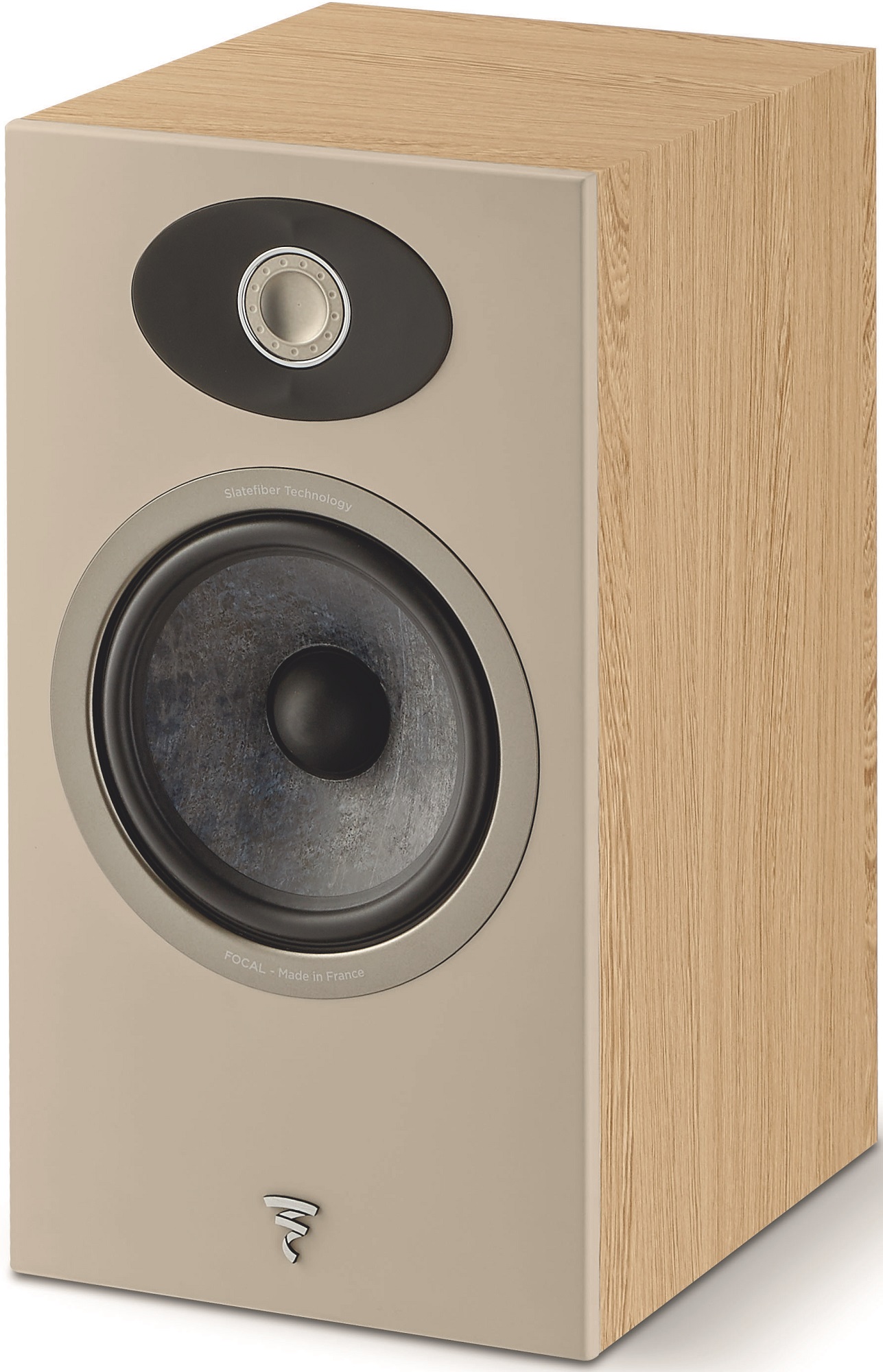 FOCAL Theva N°1 2-way Bookshelf Speaker (Light Wood, EACH) | Hi-Fi