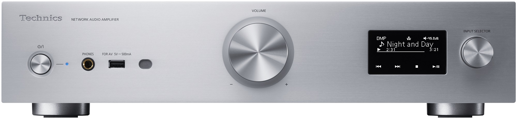 Technics SU-GX70-S Network Audio Amplifier (Silver), product image from Hifiheaven