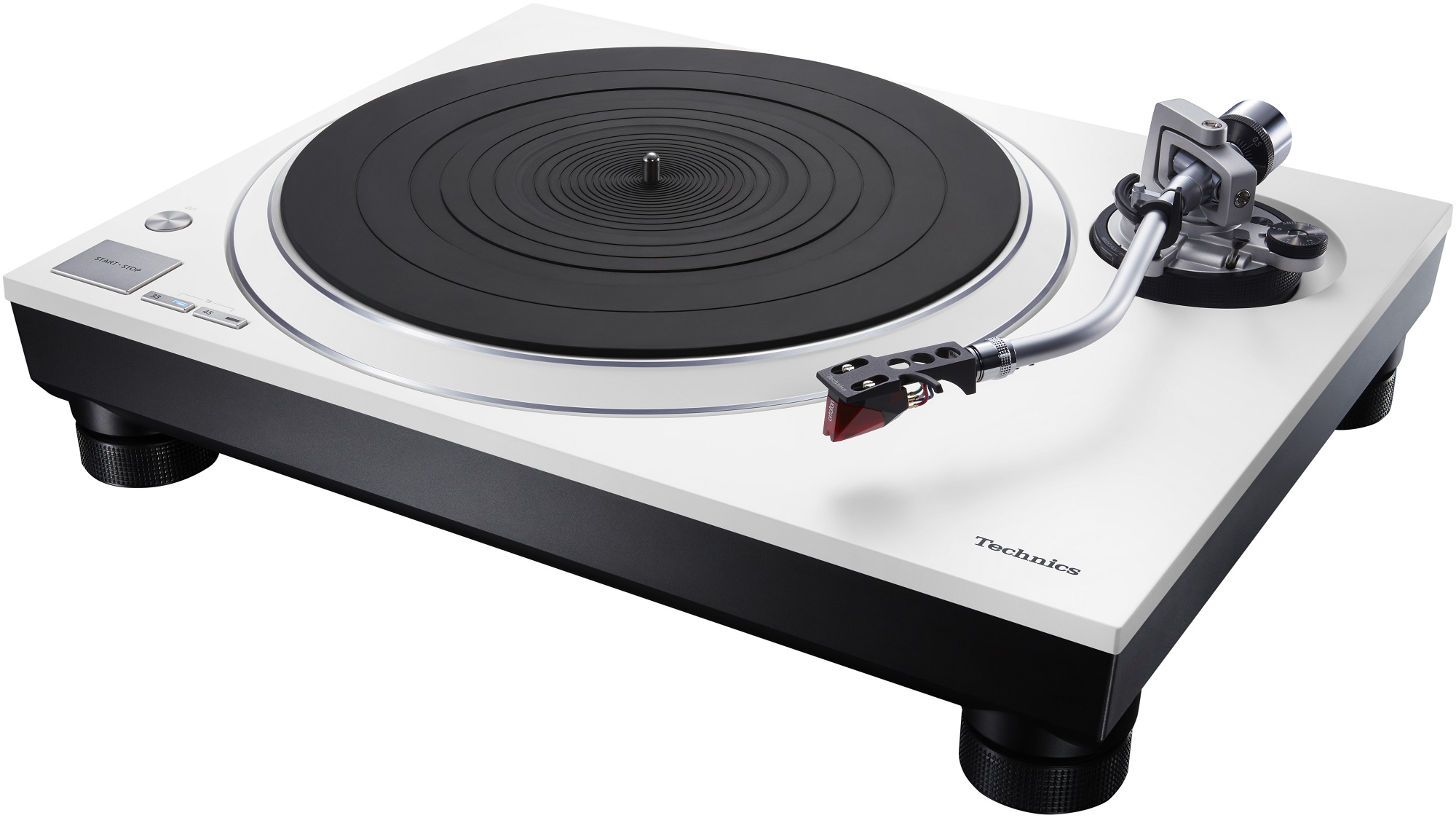 Technics SL-1500C-W Premium Class Direct Drive Turntable with Ortofon 2M Red Cartridge (White), product image from Hifiheaven