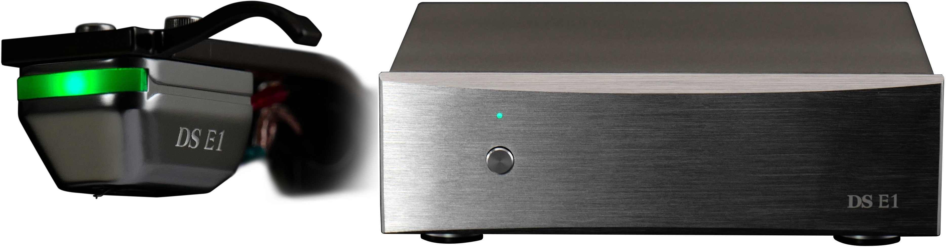 DS Audio DS-E1 System: Optical Phono Cartridge and Phono Stage/Equalizer, product image from Hifiheaven