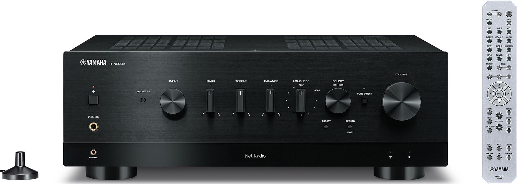Yamaha R-N800A Hi-Fi Network Stereo Receiver (Black), product image from Hifiheaven