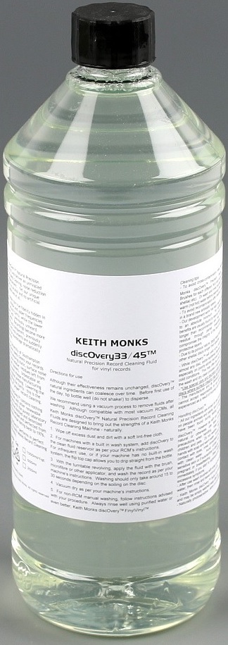 Keith Monks discOvery 33/45 Natural Precision Record Cleaning Fluid, product image from Hifiheaven