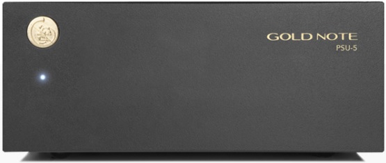 Gold Note PSU-5 Inductive Power Supply for PH5 MM/MC Phonostage (Black)