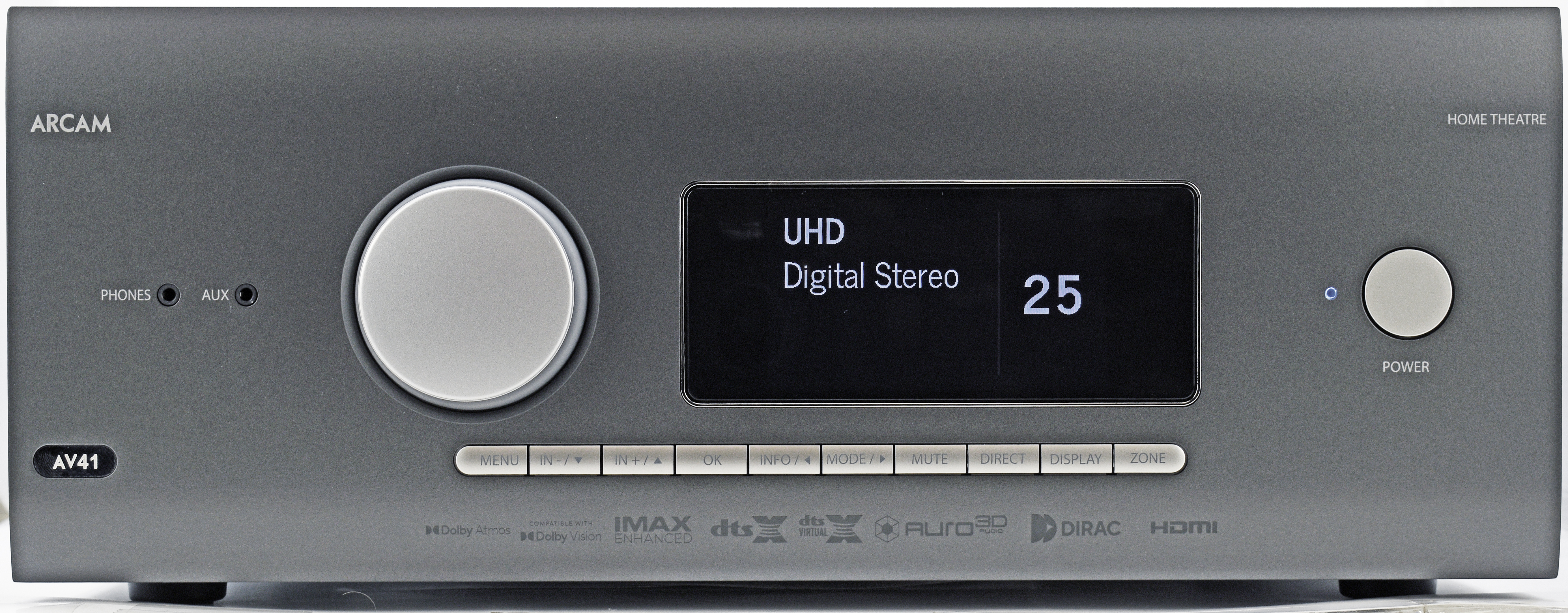 ARCAM AV41 16-ch Dolby Atmos A/V Preamp/Processor with Dirac Live room correction