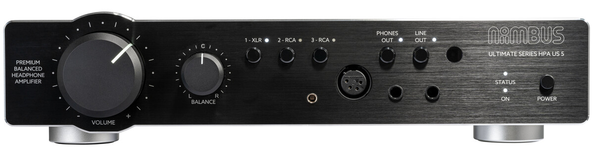 VIOLECTRIC Niimbus US 5 Ultimate Series Balanced Headphone Amp/Preamp, product image from Hifiheaven