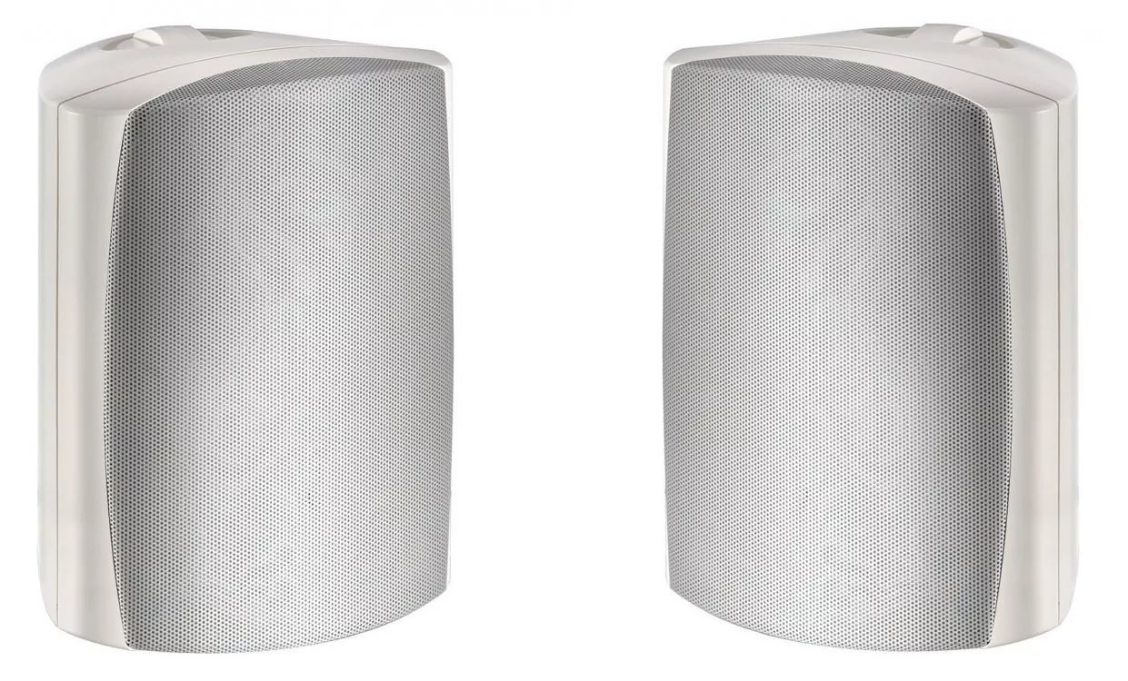 MartinLogan ML-55 5.5″ 2-way Indoor/Outdoor Speakers with Mounts (White), product image from Hifiheaven