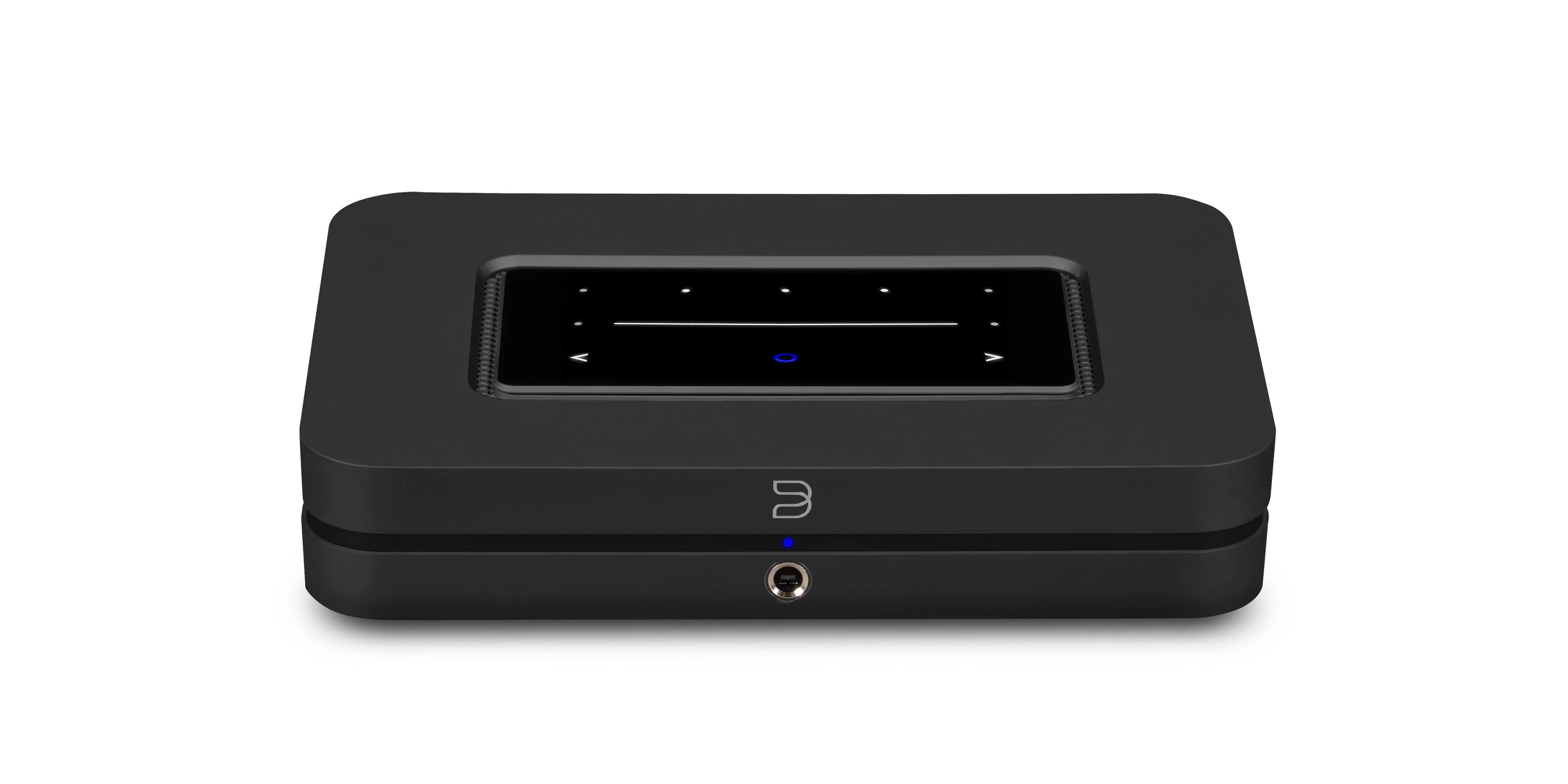 BLUESOUND NODE N132 Wireless Multi-Room Hi-Res Music Streamer/Headphone Amp/DAC (Black), product image from Hifiheaven