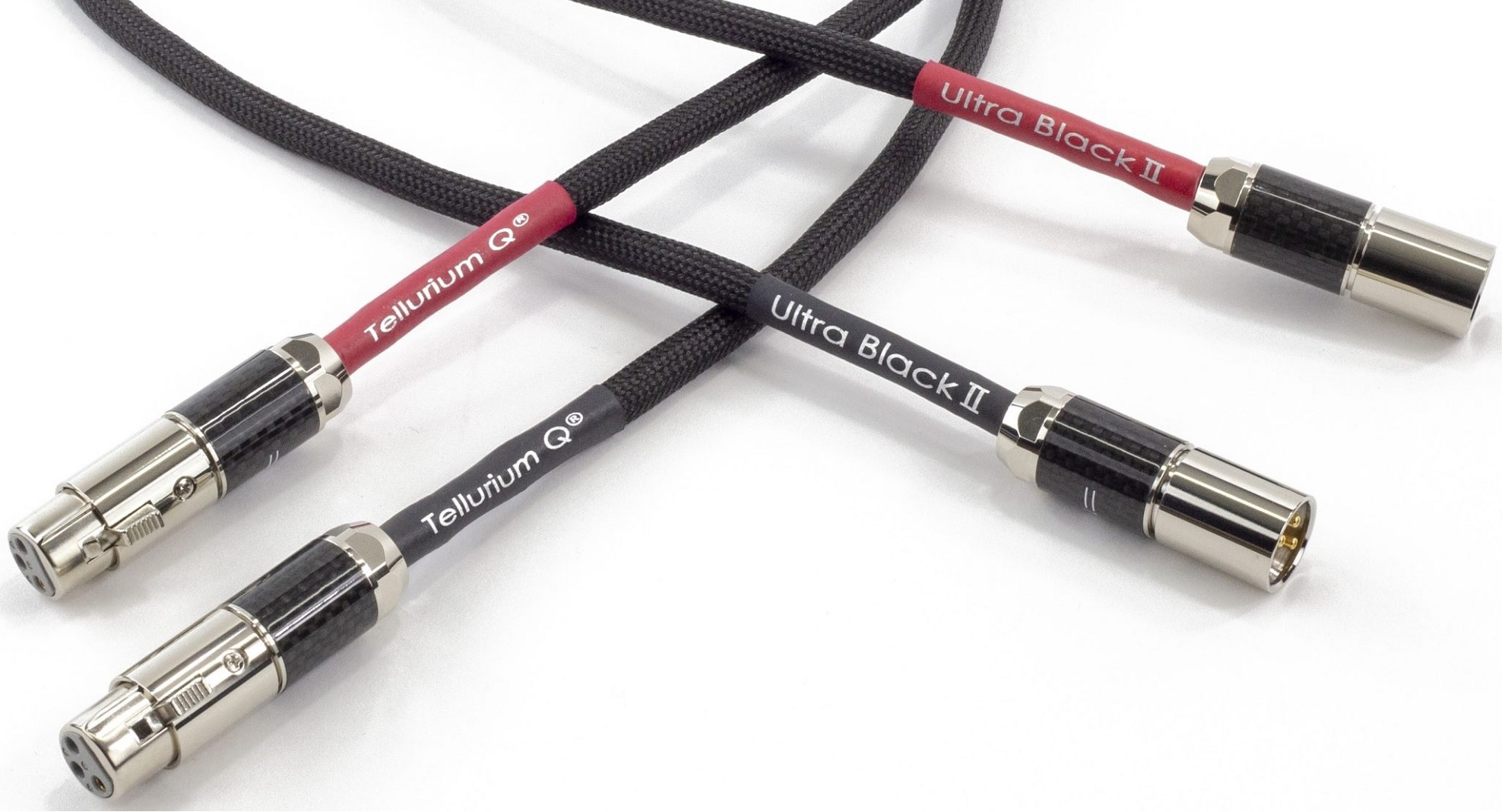 Tellurium Q Ultra Black II XLR-XLR Interconnect Cables (7 meter, PAIR), product image from Hifiheaven
