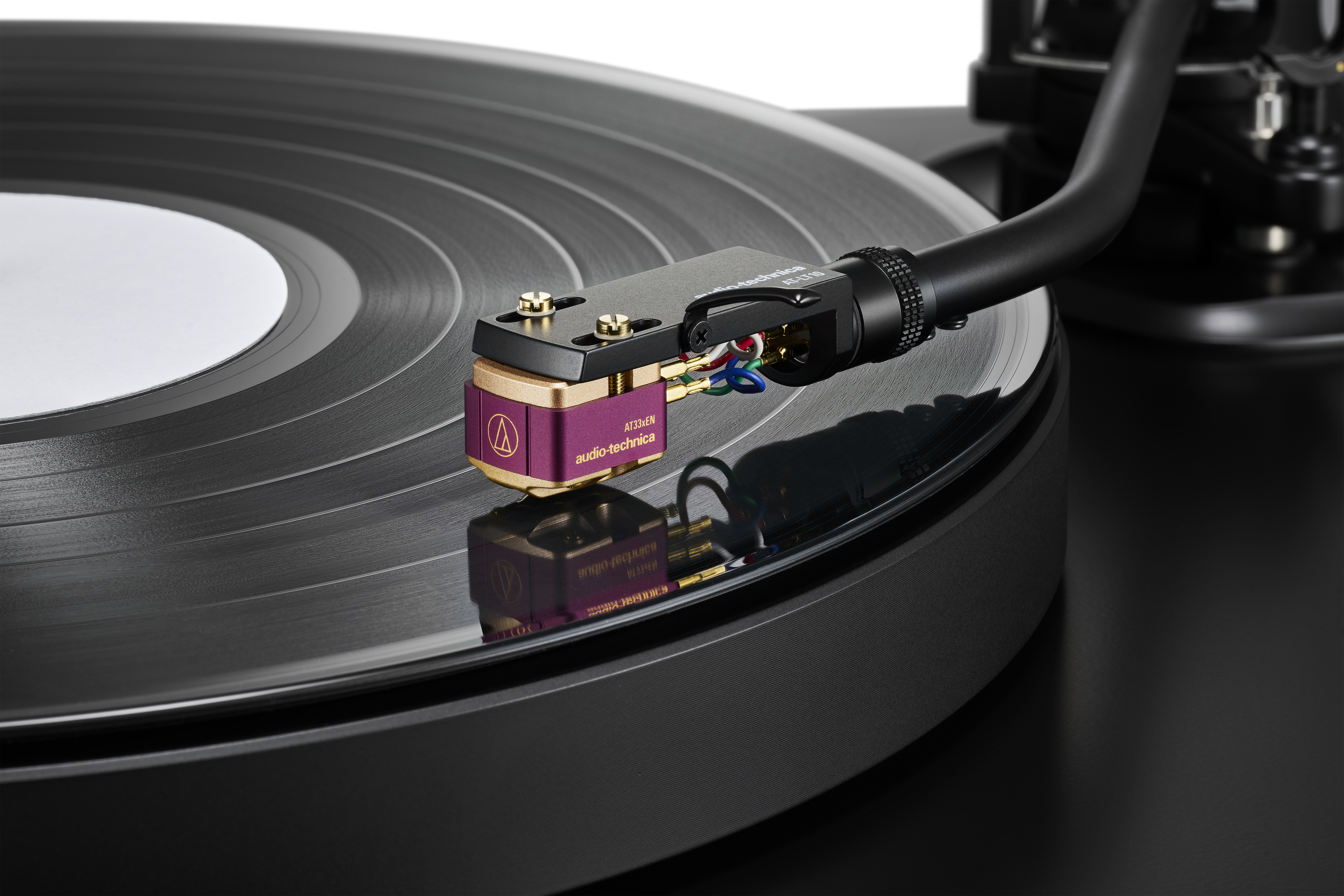 Audio-Technica AT33xEN Dual MC Cartridge with Elliptical Stylus