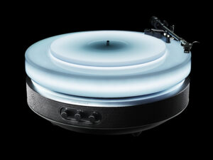 Audio-Technica Hotaru Limited-Edition All-in-One Floating Turntable with Immersive Light and Sound