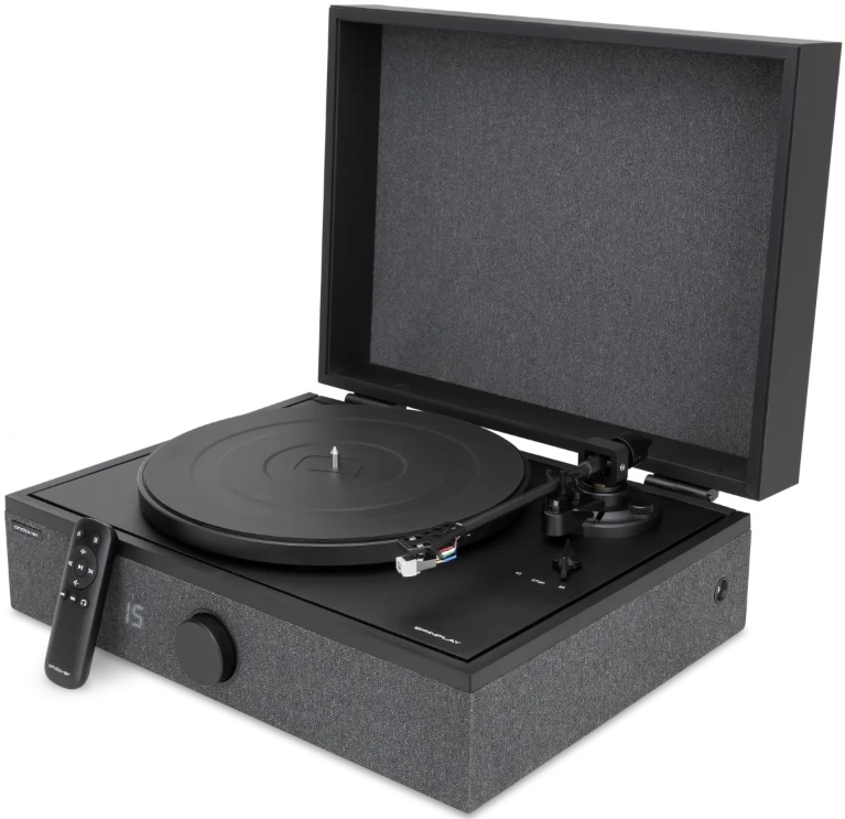 Andover Audio SpinPlay Premium All-in-One Plug-and-Play Record Player (Black), product image from Hifiheaven