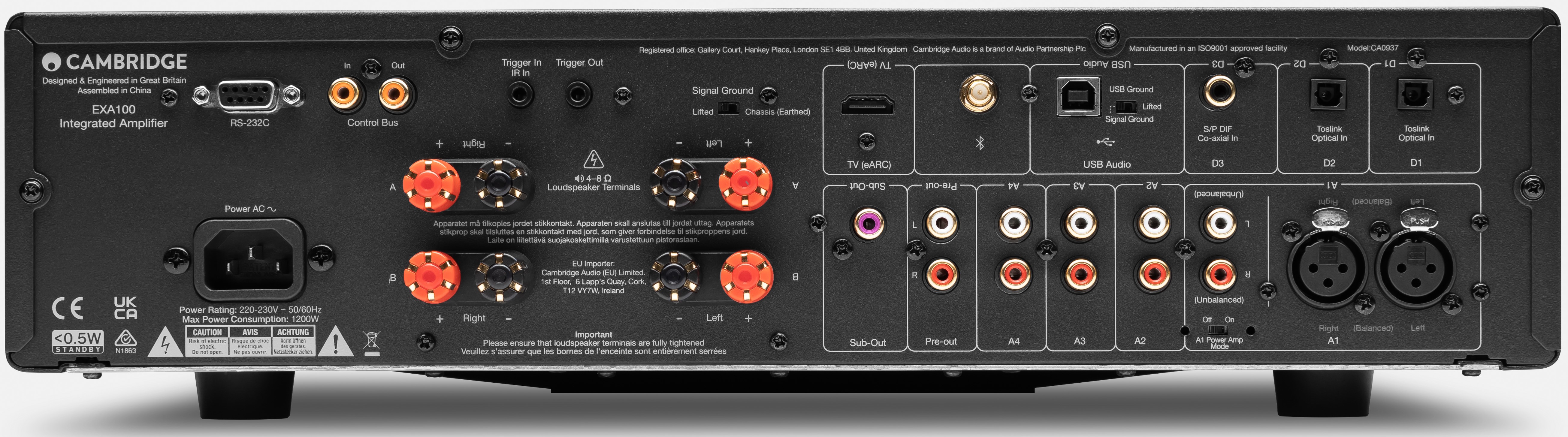 Cambridge Audio EXA100 Stereo Integrated Amplifier - Image 6