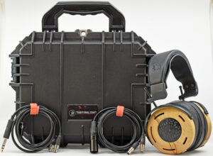 ZMF Auteur Classic Ambrosia Maple Headphones with ZMF Clamshell Case