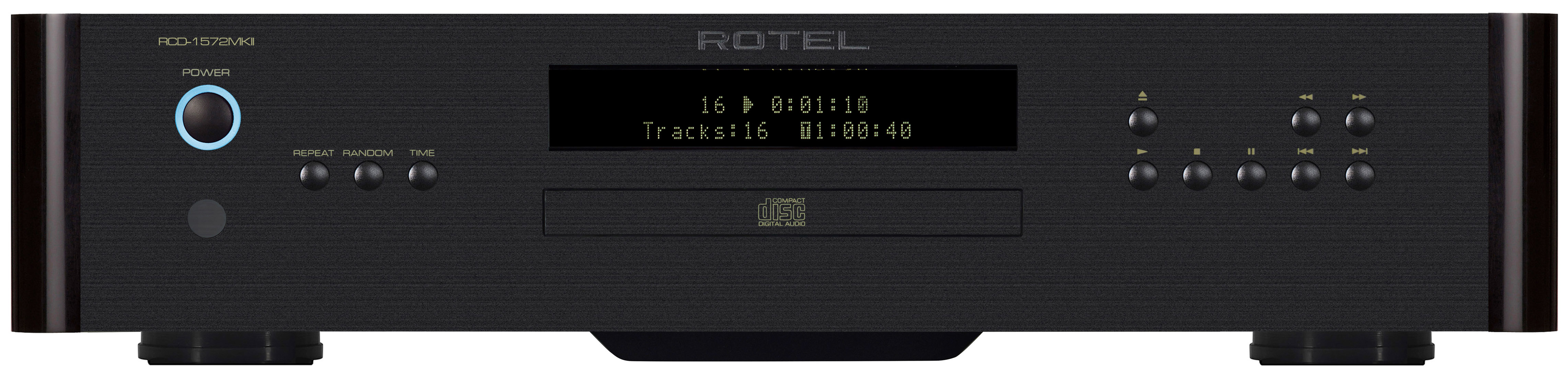 ROTEL RCD-1572MKII CD Player (Black), product image from Hifiheaven